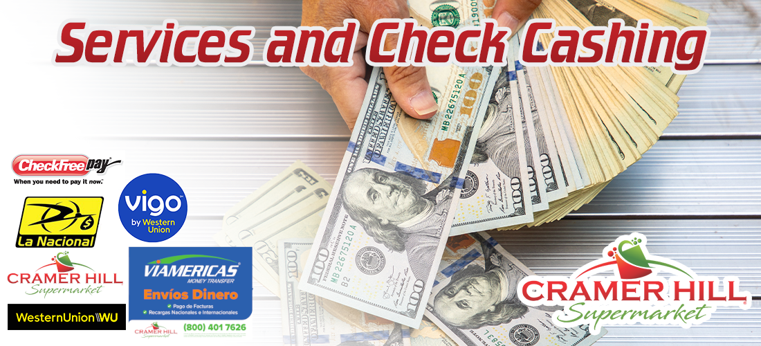 Services and Check Cashing